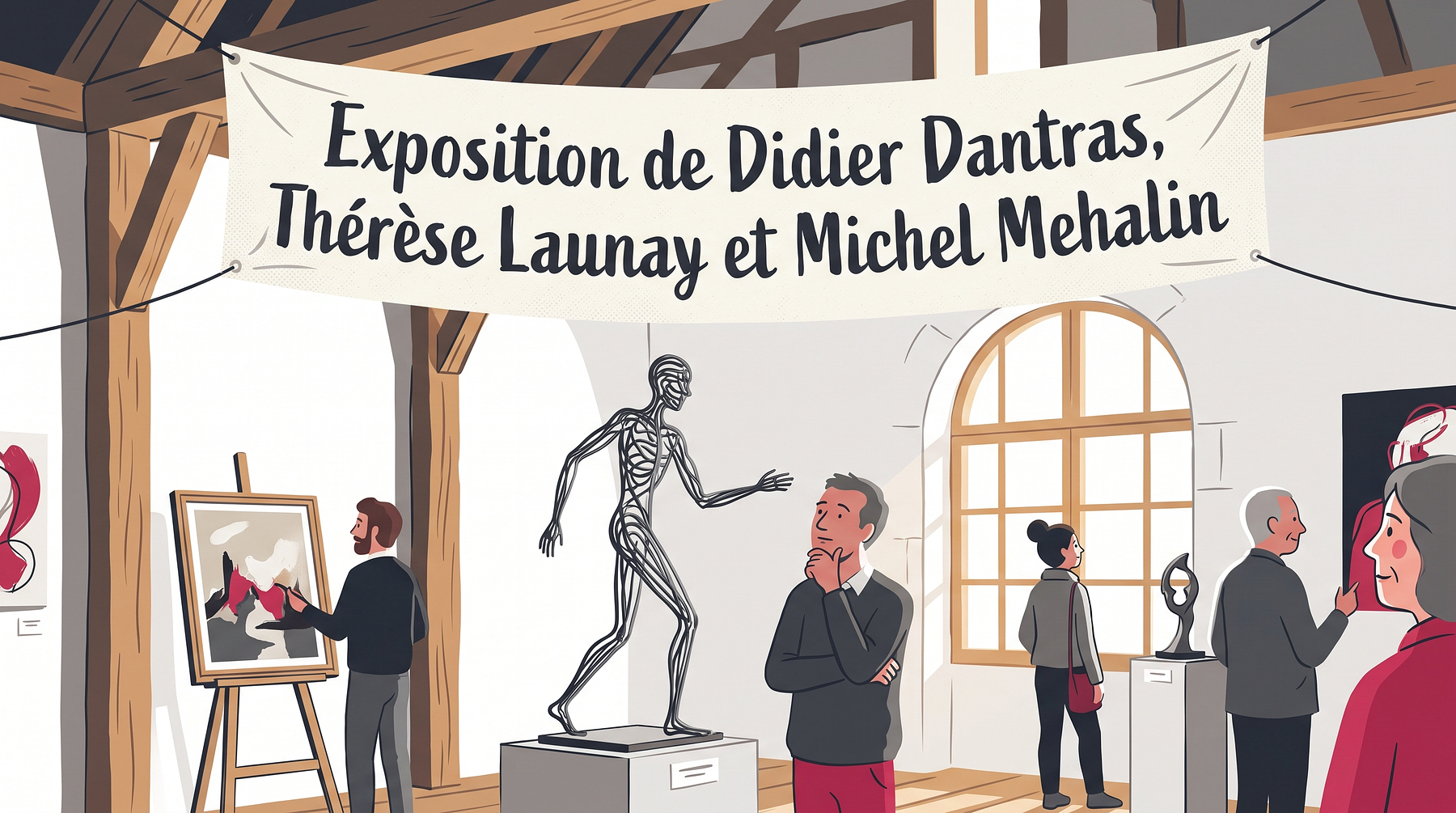 Exposition de Didier Dantras et Thérèse Launay