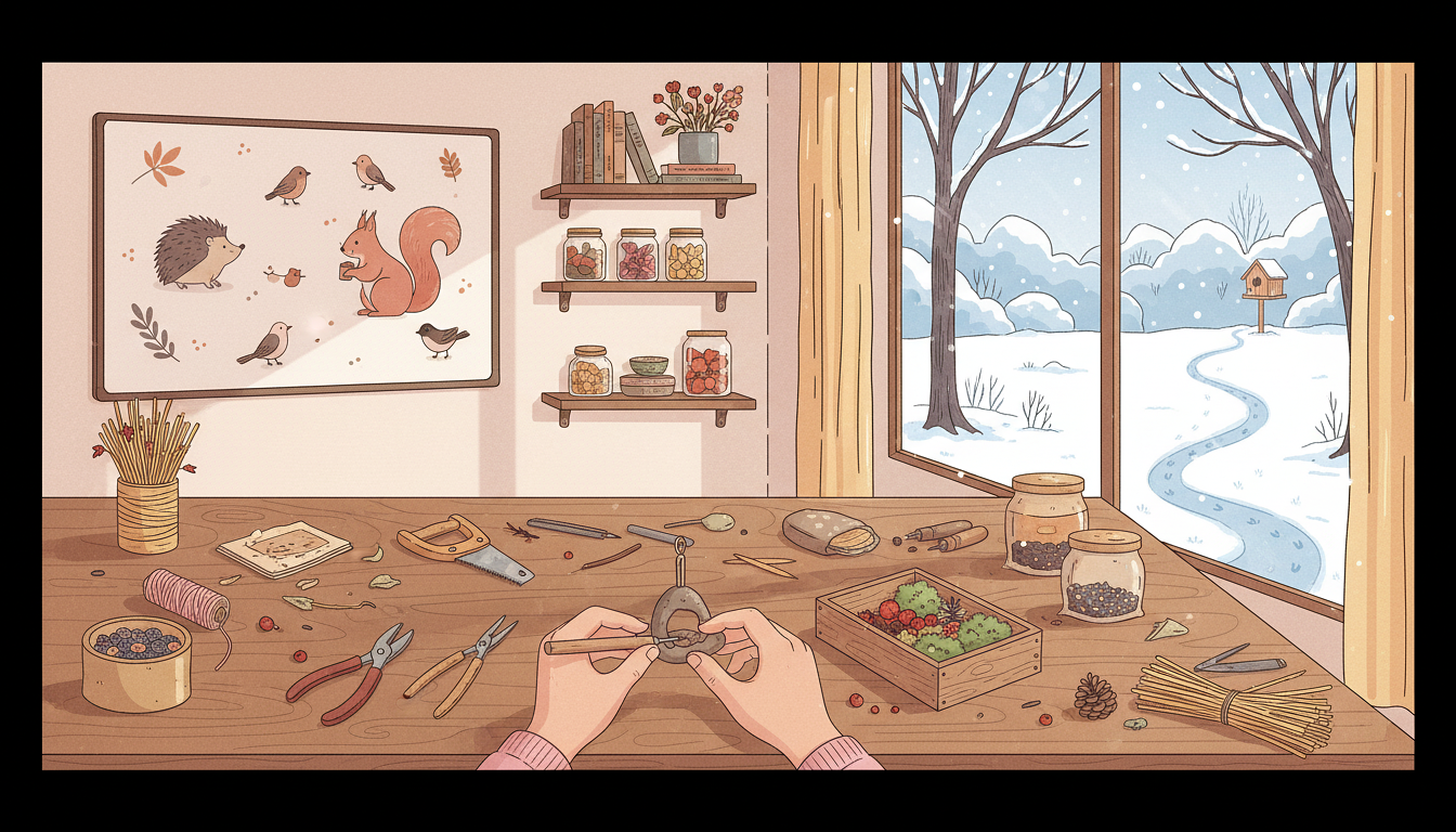 Accueillir la petite faune en hiver