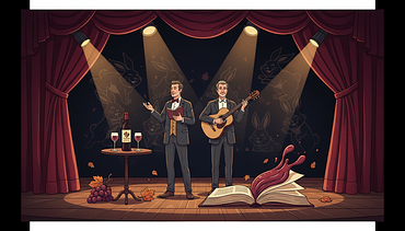 Soirée "Art & Vins" avec Marc Loy et Aladin Reibel