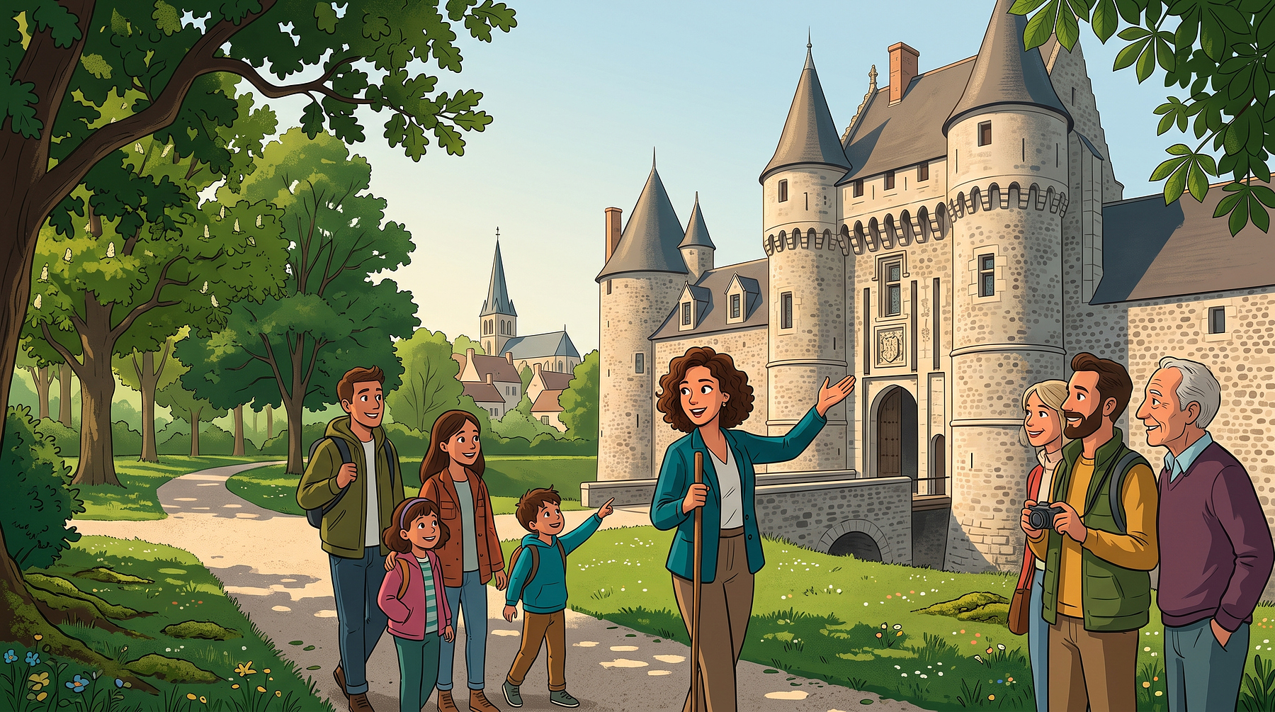 Visite guidée de Nogent-le-Rotrou