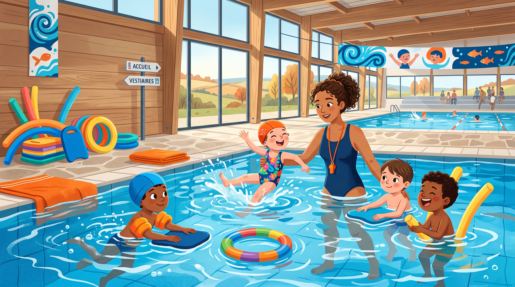Stage aisance aquatique