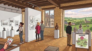 Parcours Art & Patrimoine en Perche