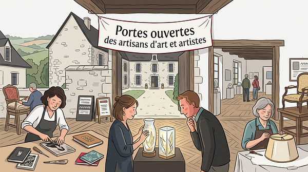 Portes ouvertes des artisans d'art et artistes