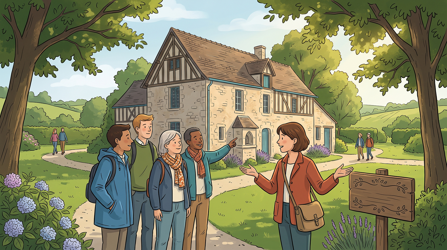 Visite guidée du Domaine de l'Abbaye