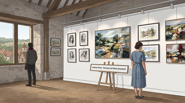 Summer Show - Peintures de Thierry Bronchart