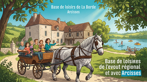 Balade en calèche à La Borde