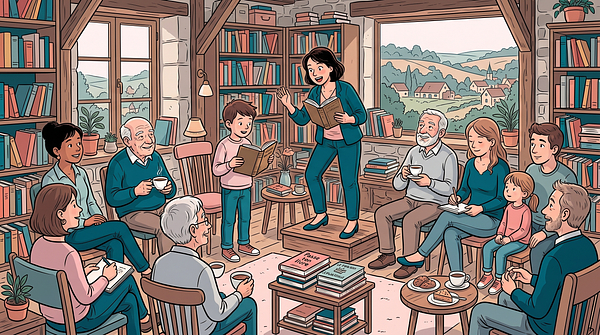 Réunion du club "Passe ton livre"
