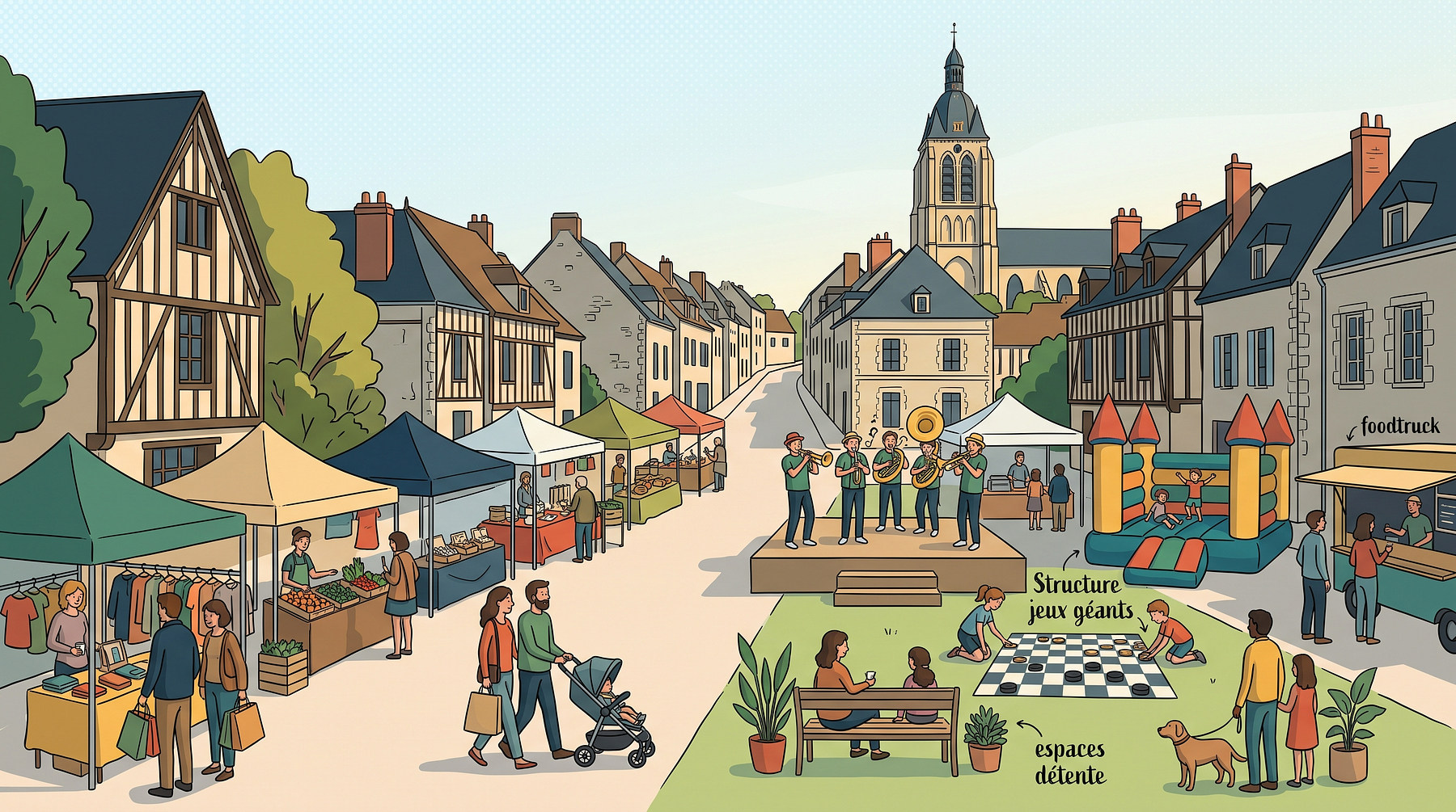 Braderie des commerçants