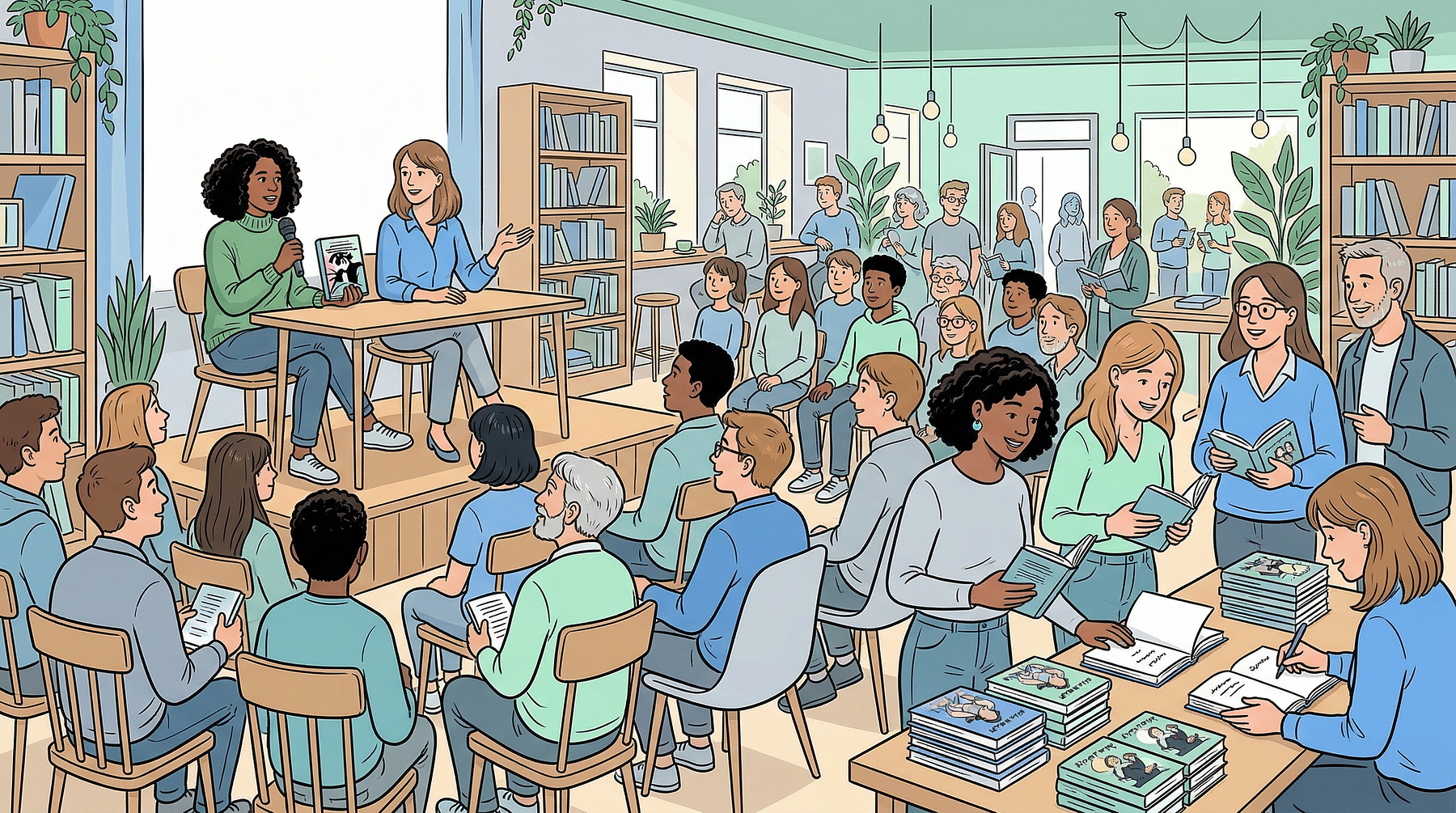 Rencontre sur le harcèlement scolaire avec Noemya Grohan et Christelle Rouchon