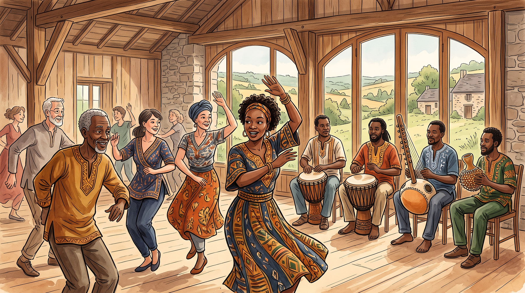 Cours de danse africaine