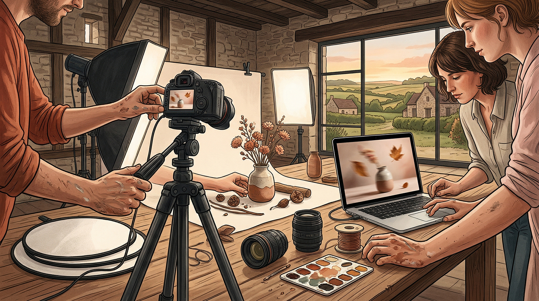 Mettre en scène l’objet : packshot studio et effets de mouvement !