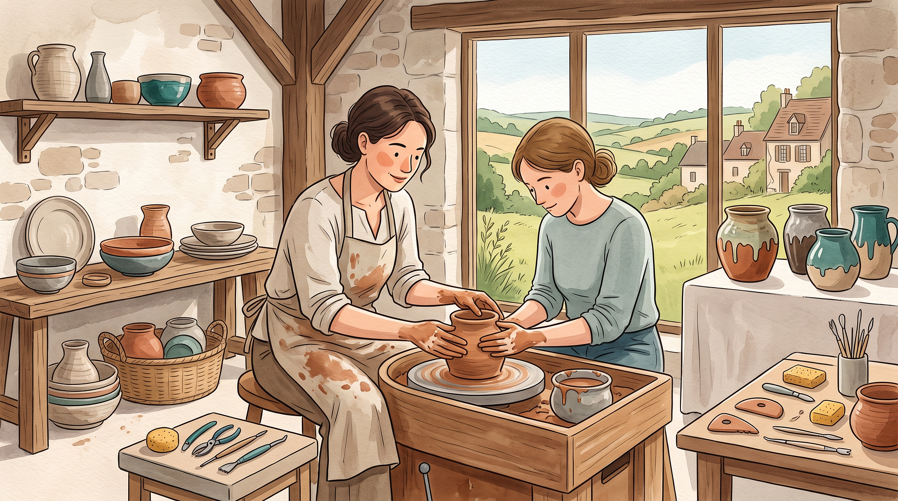 Initiation à la poterie