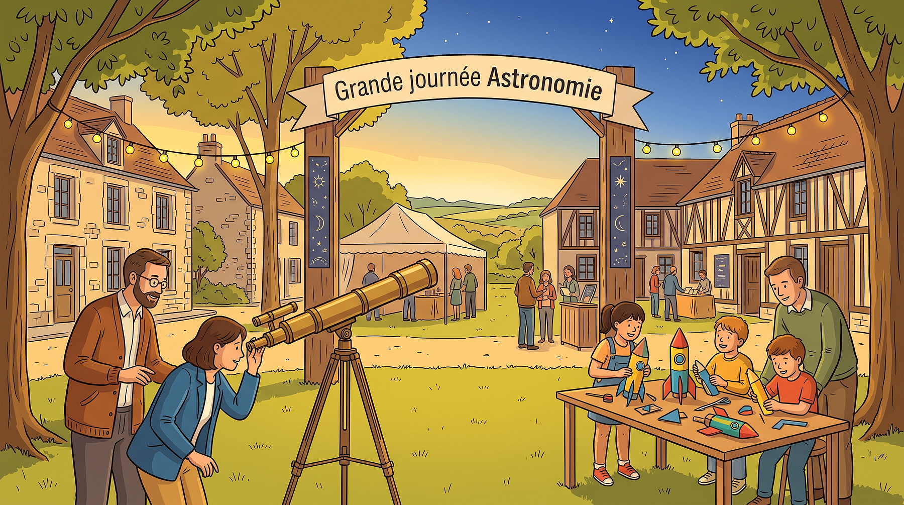 La tête dans les étoiles