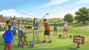 Initiation au golf