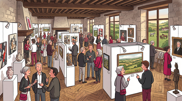 Vernissage : Chemin des Ateliers du Perche