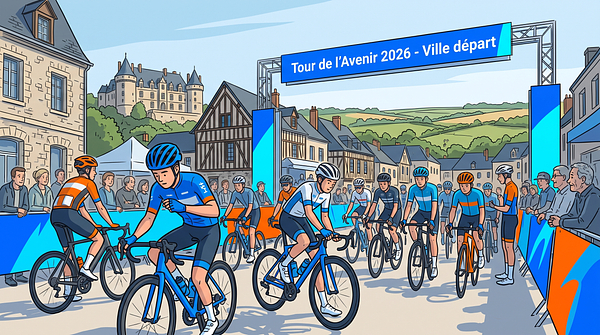 Tour de l'Avenir 2026 - Ville départ
