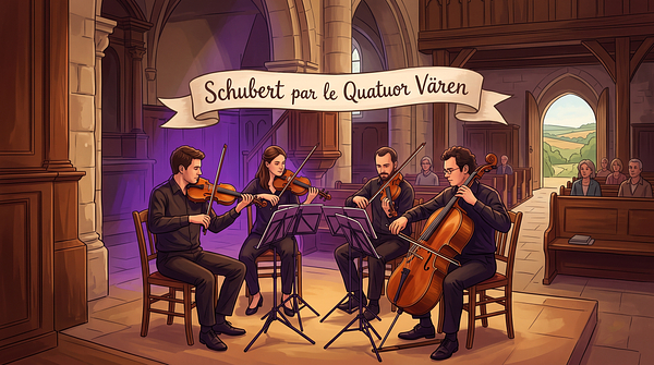 Schubert par le Quatuor Vären
