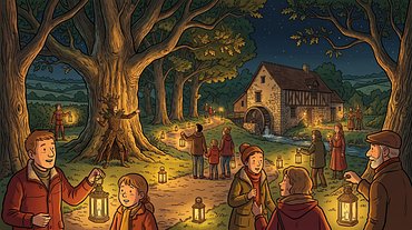 Arbres en magie : déambulation enchantée