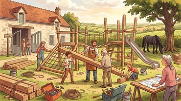 Chantier participatif : Structure de jeux