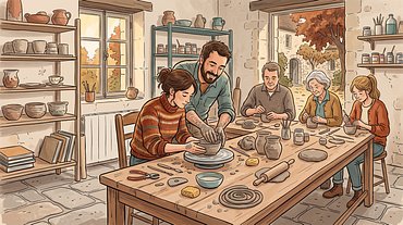 Journées céramiques avec Éric Mézan