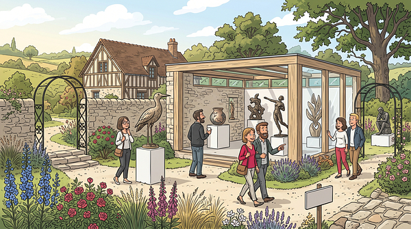 Marina Le Gall au Jardin d'Amanda
