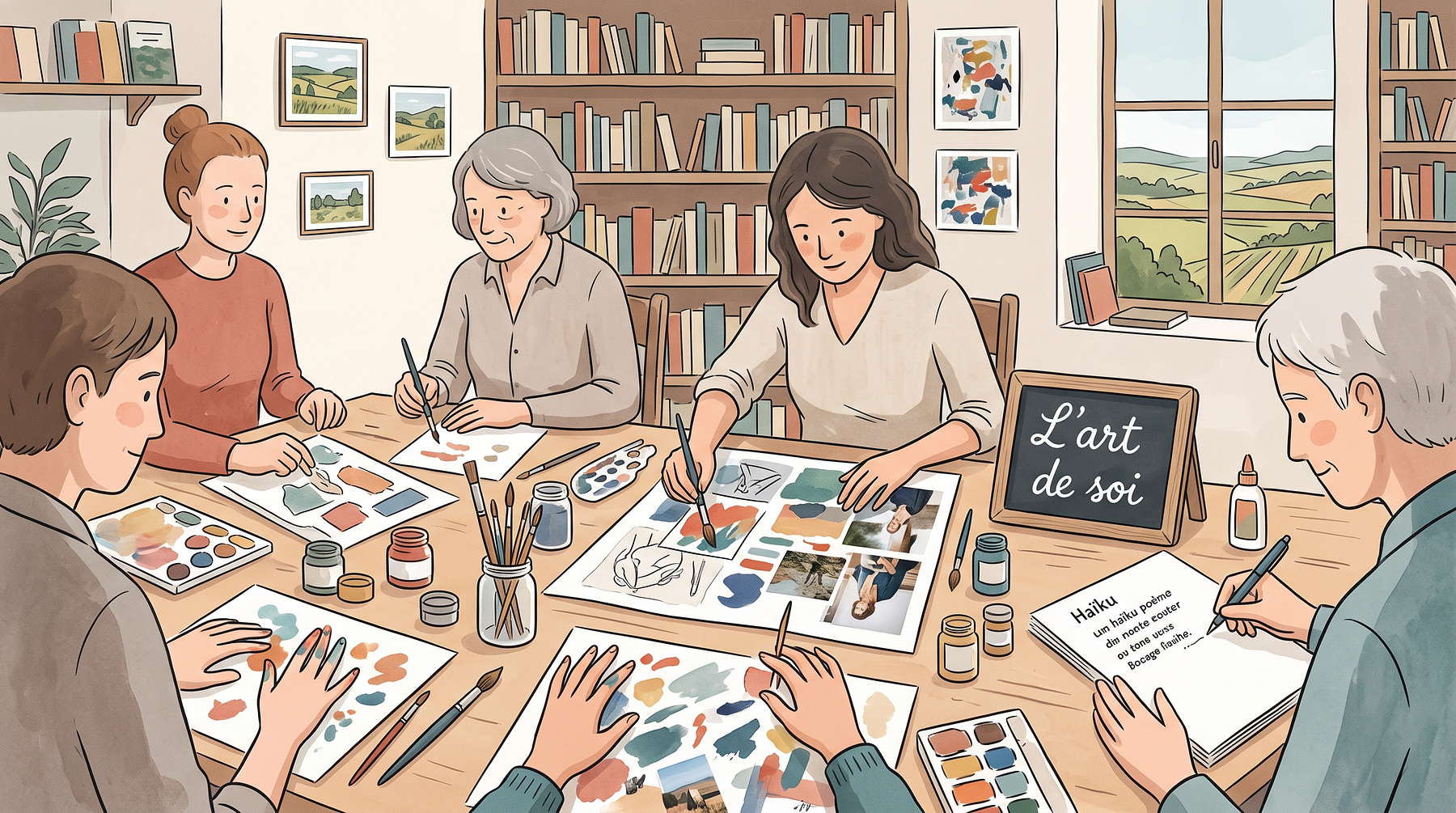 Atelier créatif pour adultes : L'art de soi