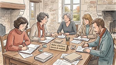Atelier d'écriture : séances du vendredi