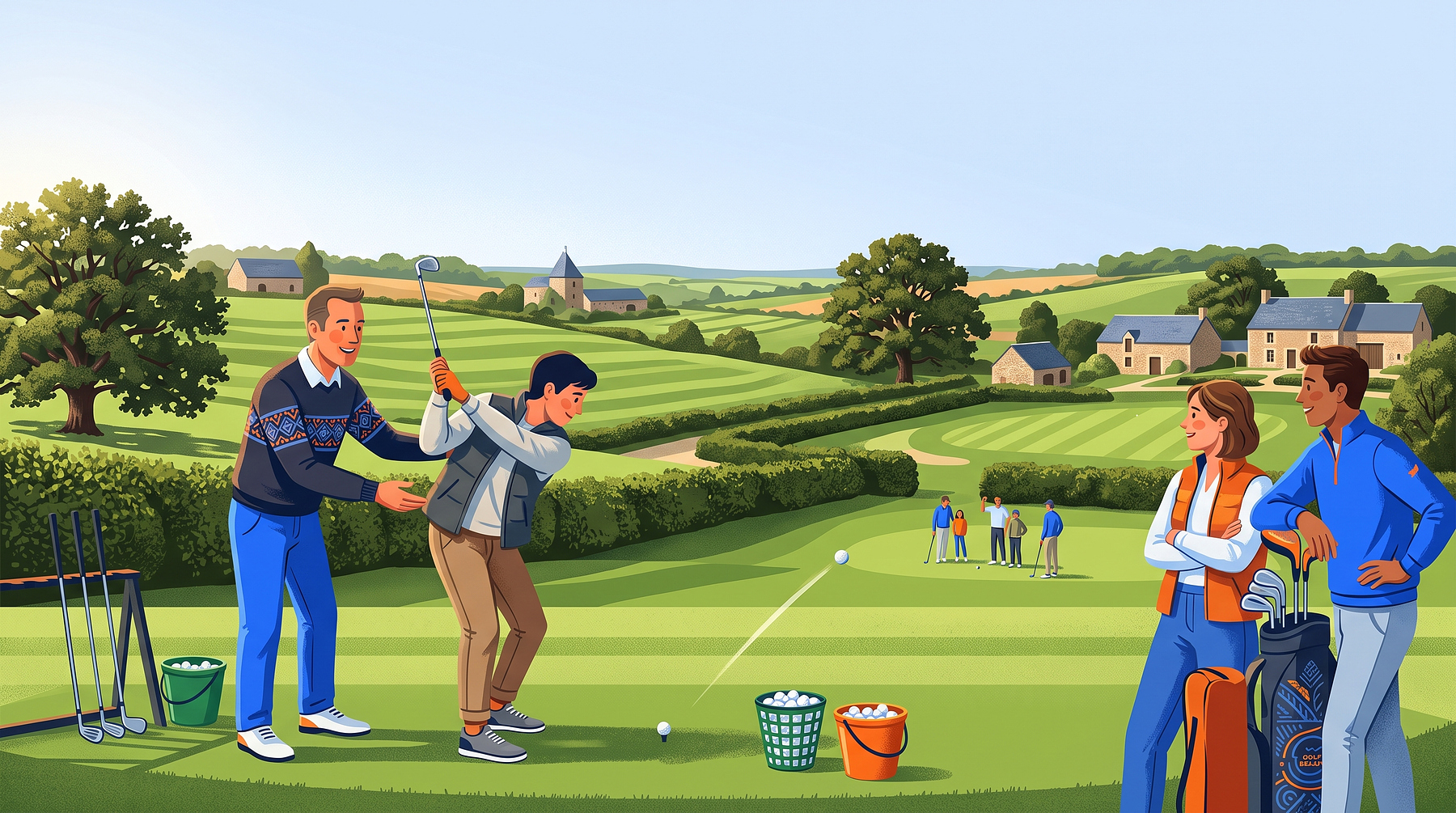 Initiation au golf
