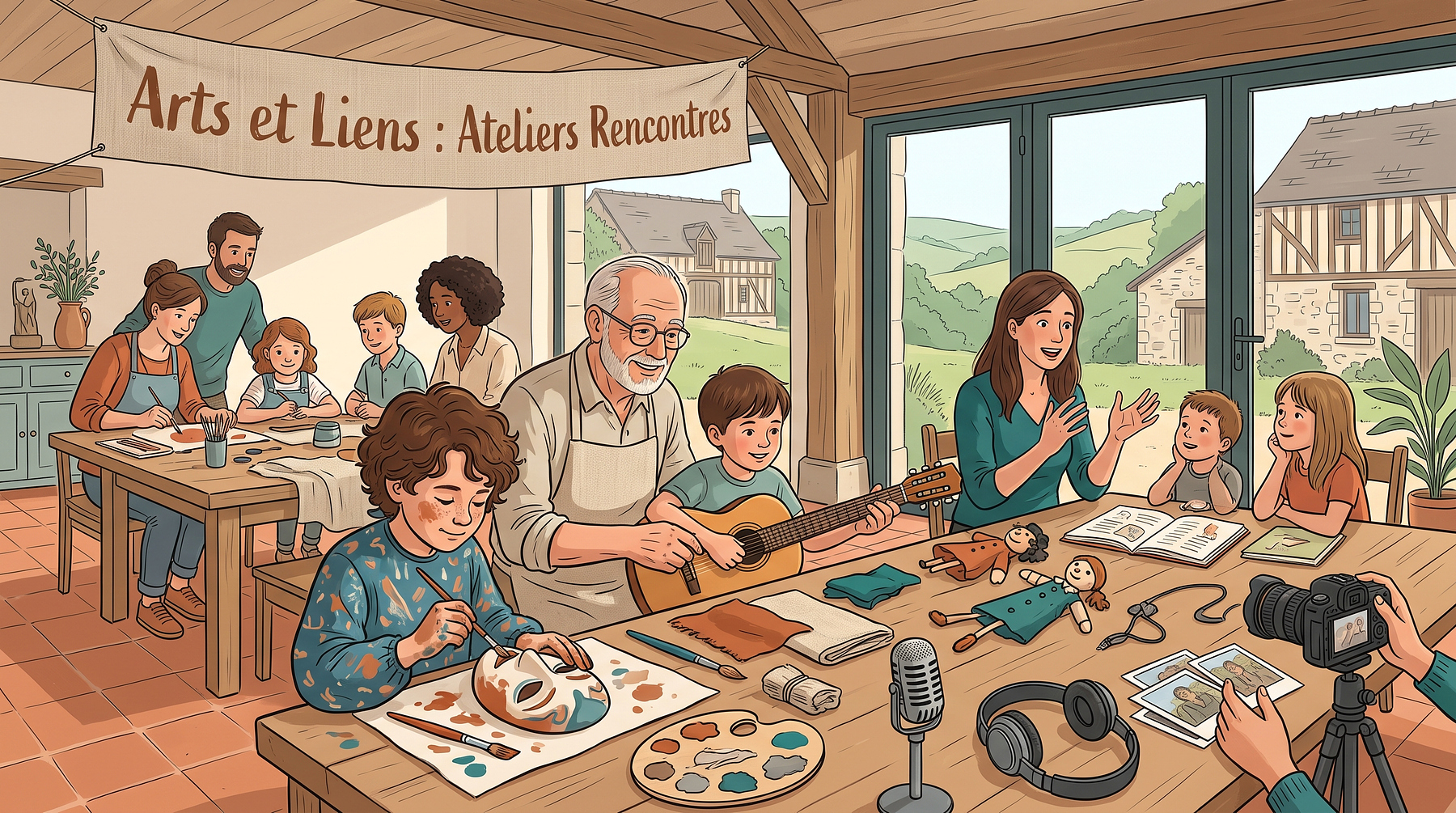 Arts et Liens : Ateliers Rencontres