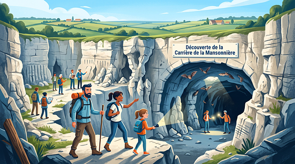 Découverte de la Carrière de la Mansonnière