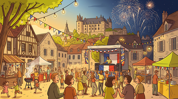 Fête Nationale : DJ Anouar et feu d'artifice