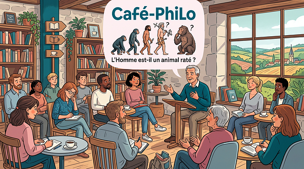 Café-philo : L’Homme est-il un animal raté ?