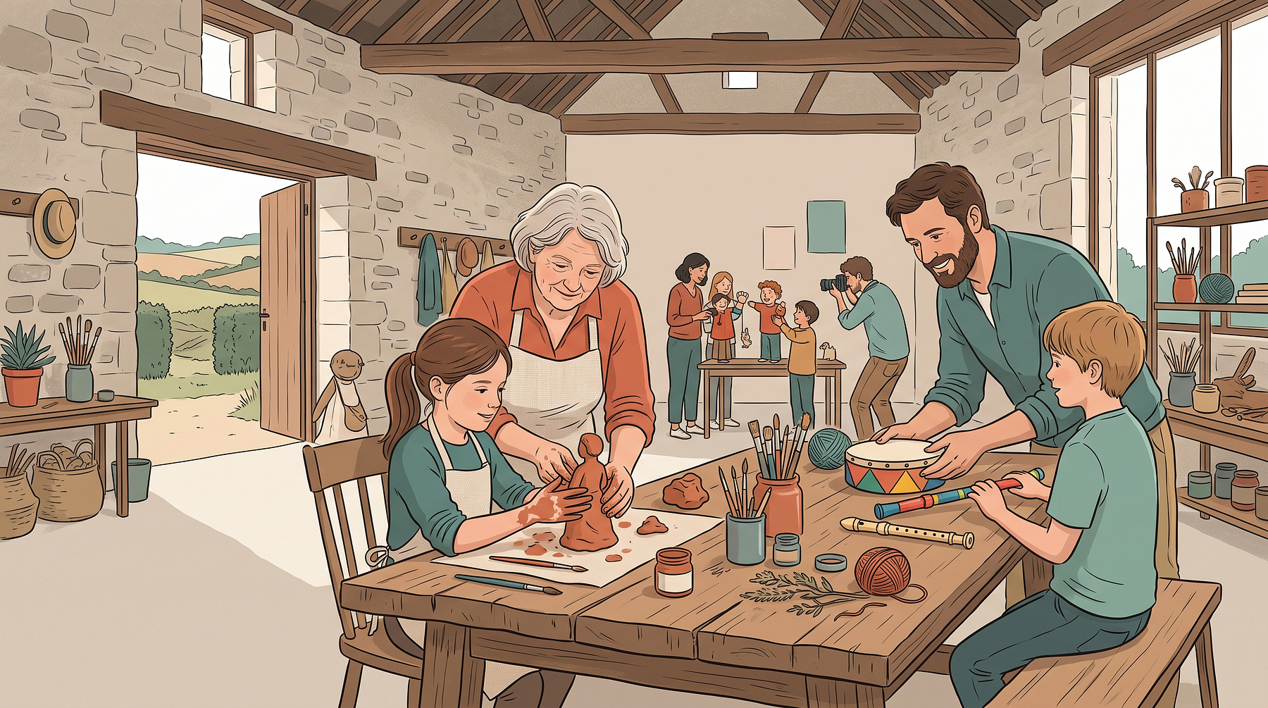Arts et Liens : Ateliers Rencontres
