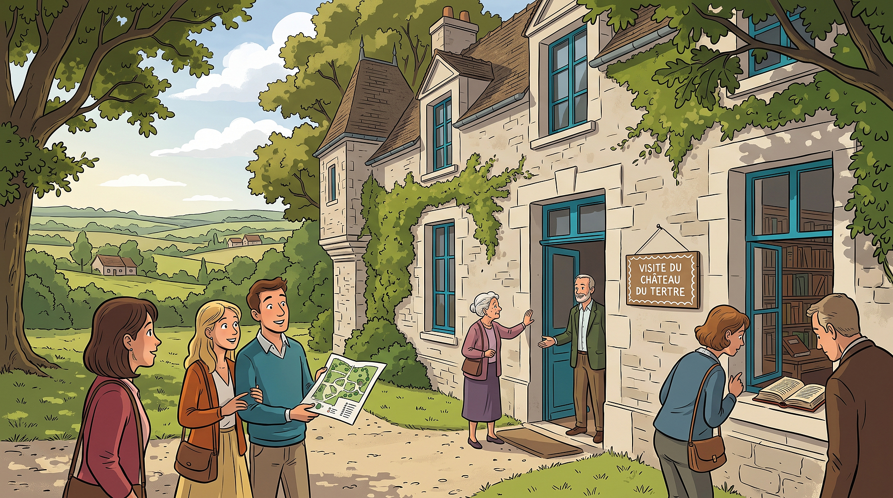 Visite libre des extérieurs du Château du Tertre