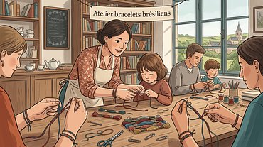 Atelier bracelets brésiliens