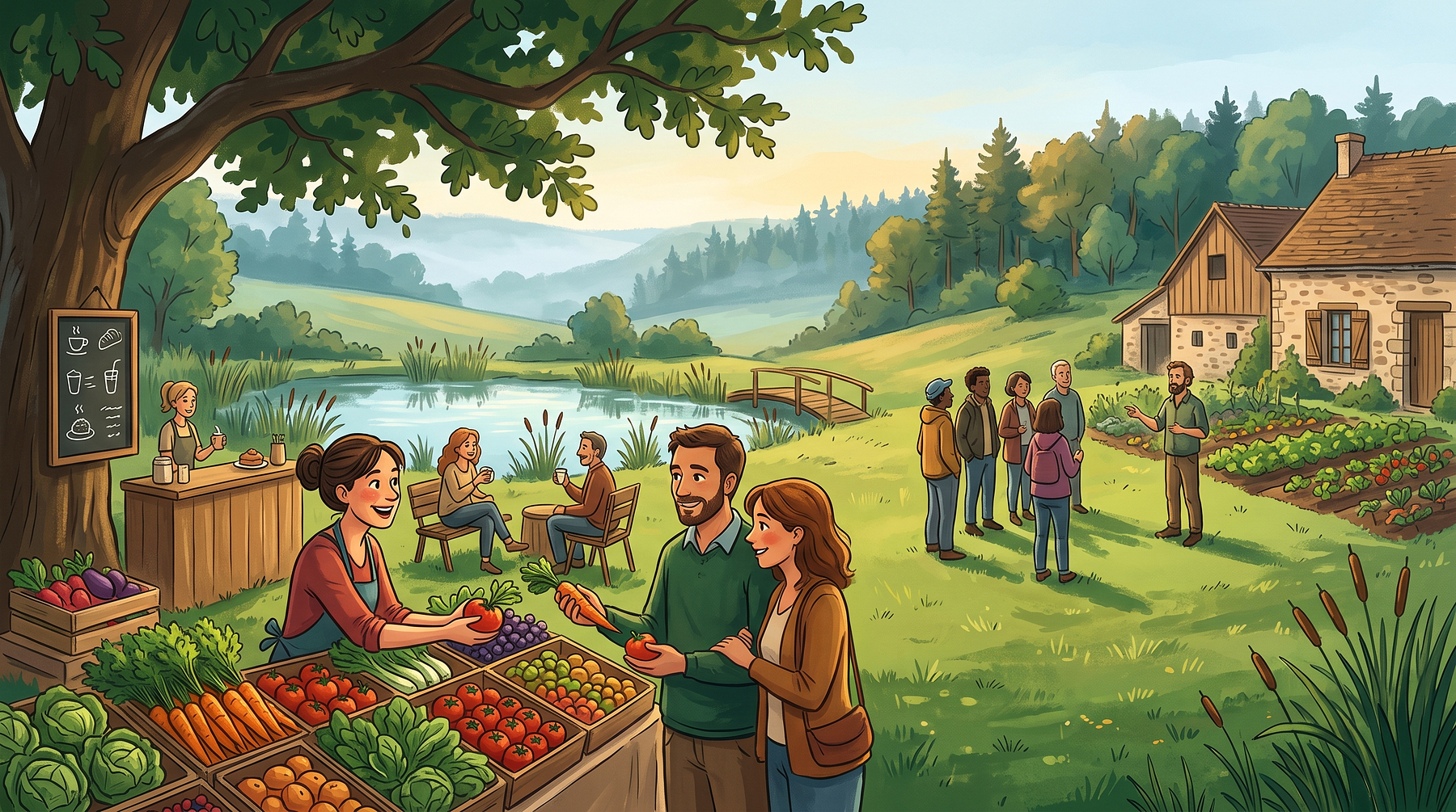 Vente et visite de la ferme du Moulin Butin