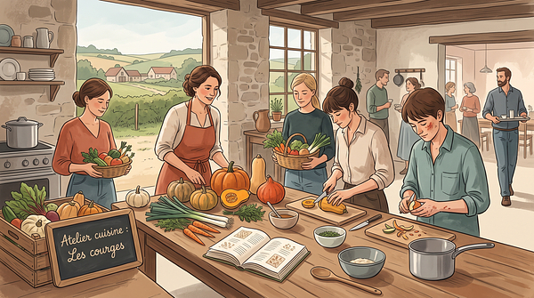 Atelier cuisine : Les courges