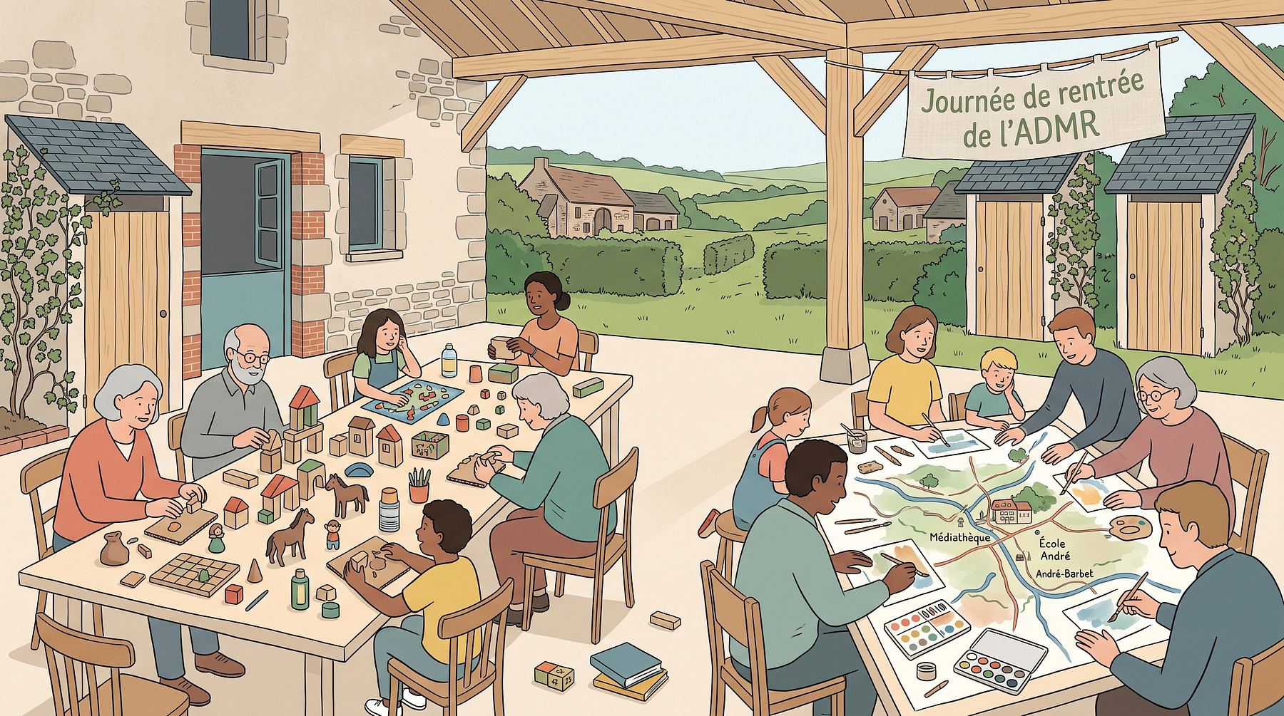 Journée de rentrée de l'ADMR