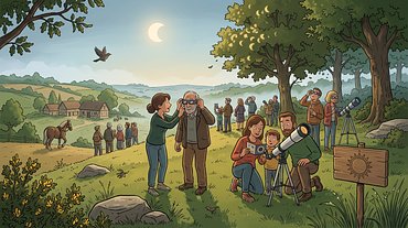 Éclipse partielle de Soleil