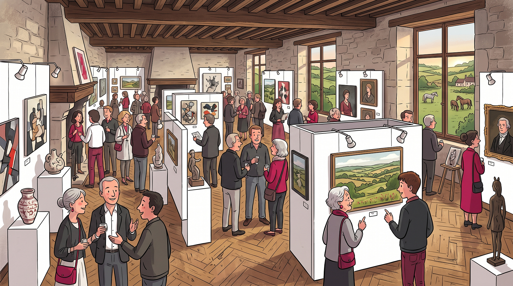 Vernissage : Chemin des Ateliers du Perche