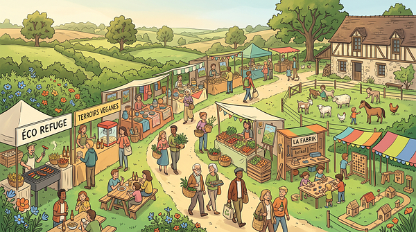 Marché de printemps de l'Éco Refuge