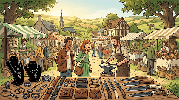 Marché artisanal et ateliers