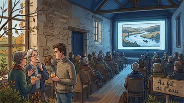 Apéro-projection-échanges "Au fil de l'eau, de l'insouciance à la désobéissance"