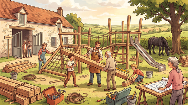 Chantier participatif : Structure de jeux