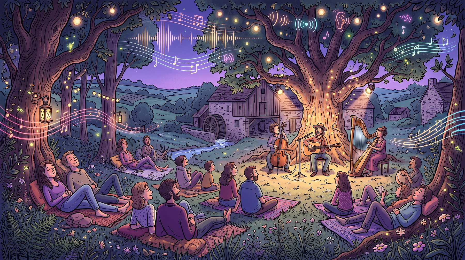 Sieste musicale au coeur du vivant