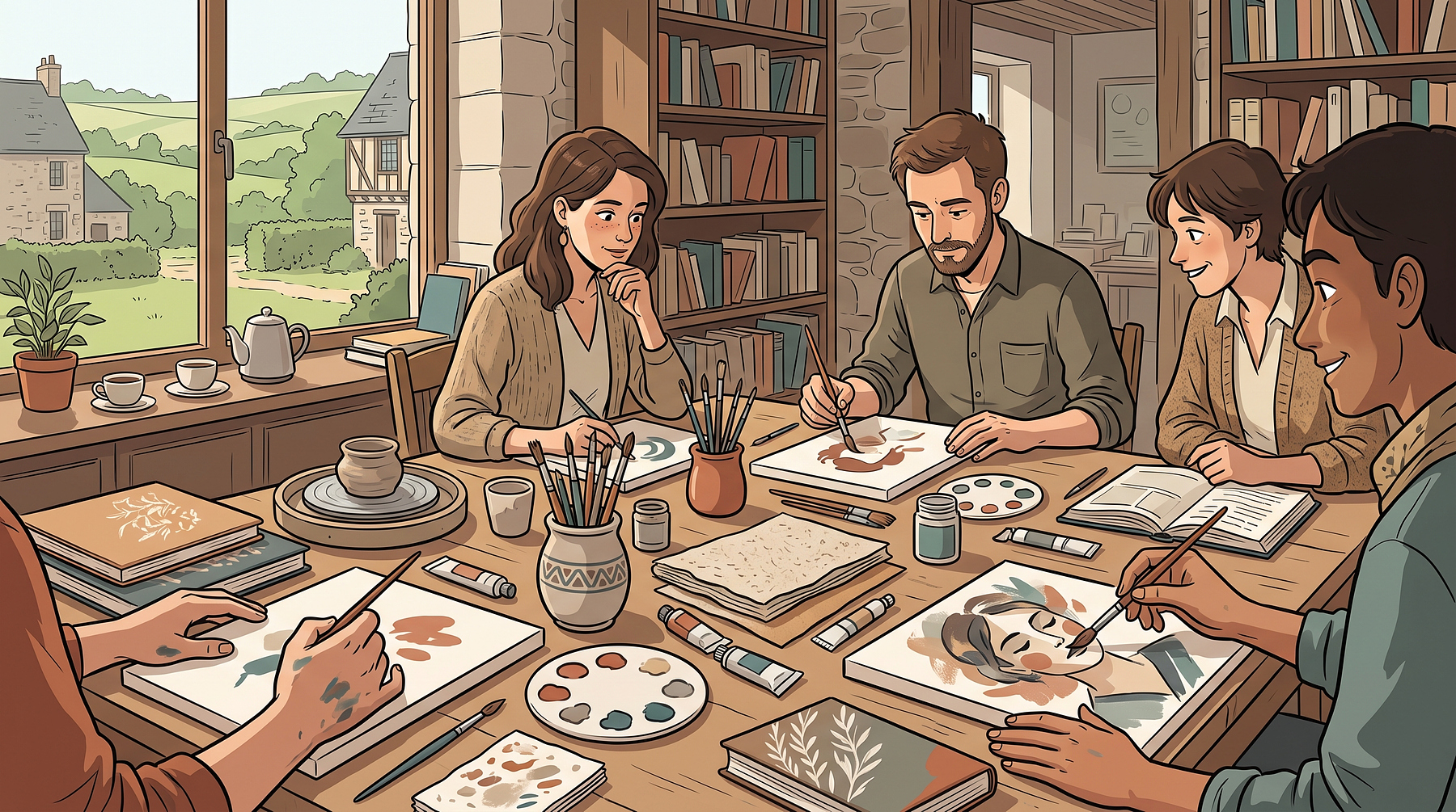 Atelier créatif pour adultes : L'art de soi