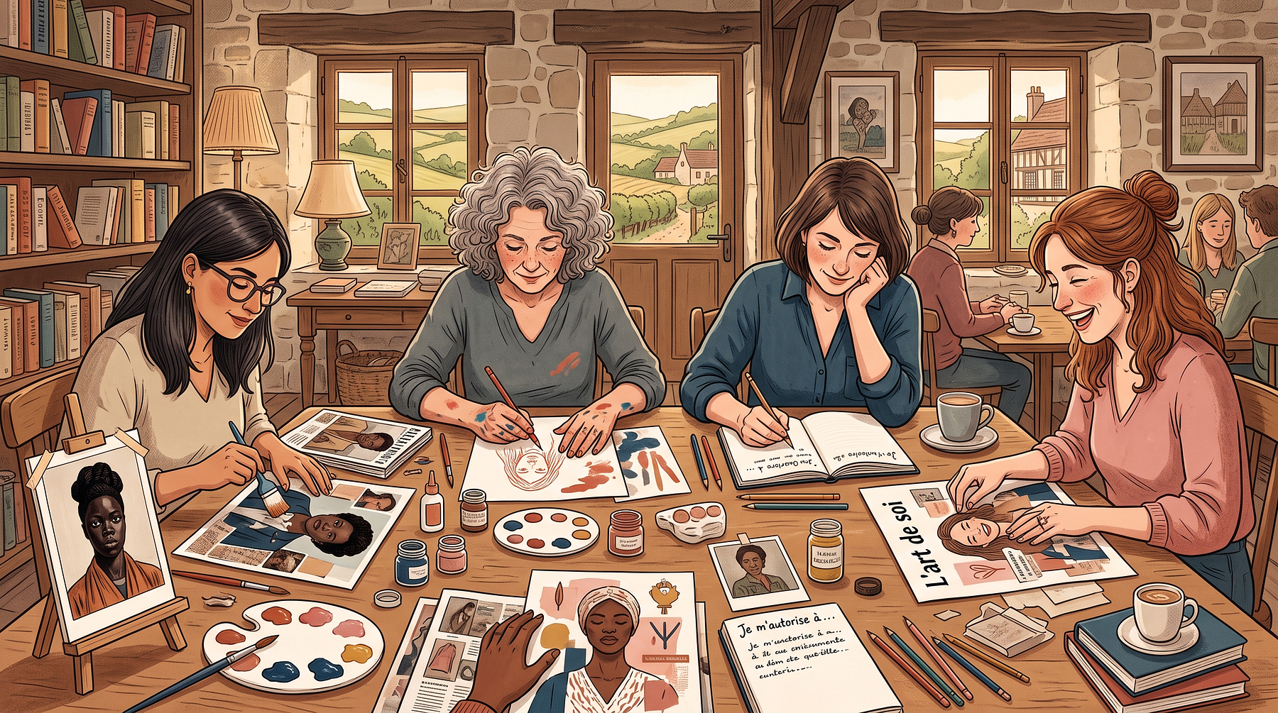 Atelier créatif pour adultes : L'art de soi