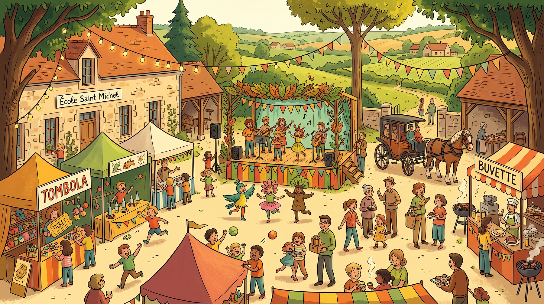 Kermesse de l'école Saint Michel