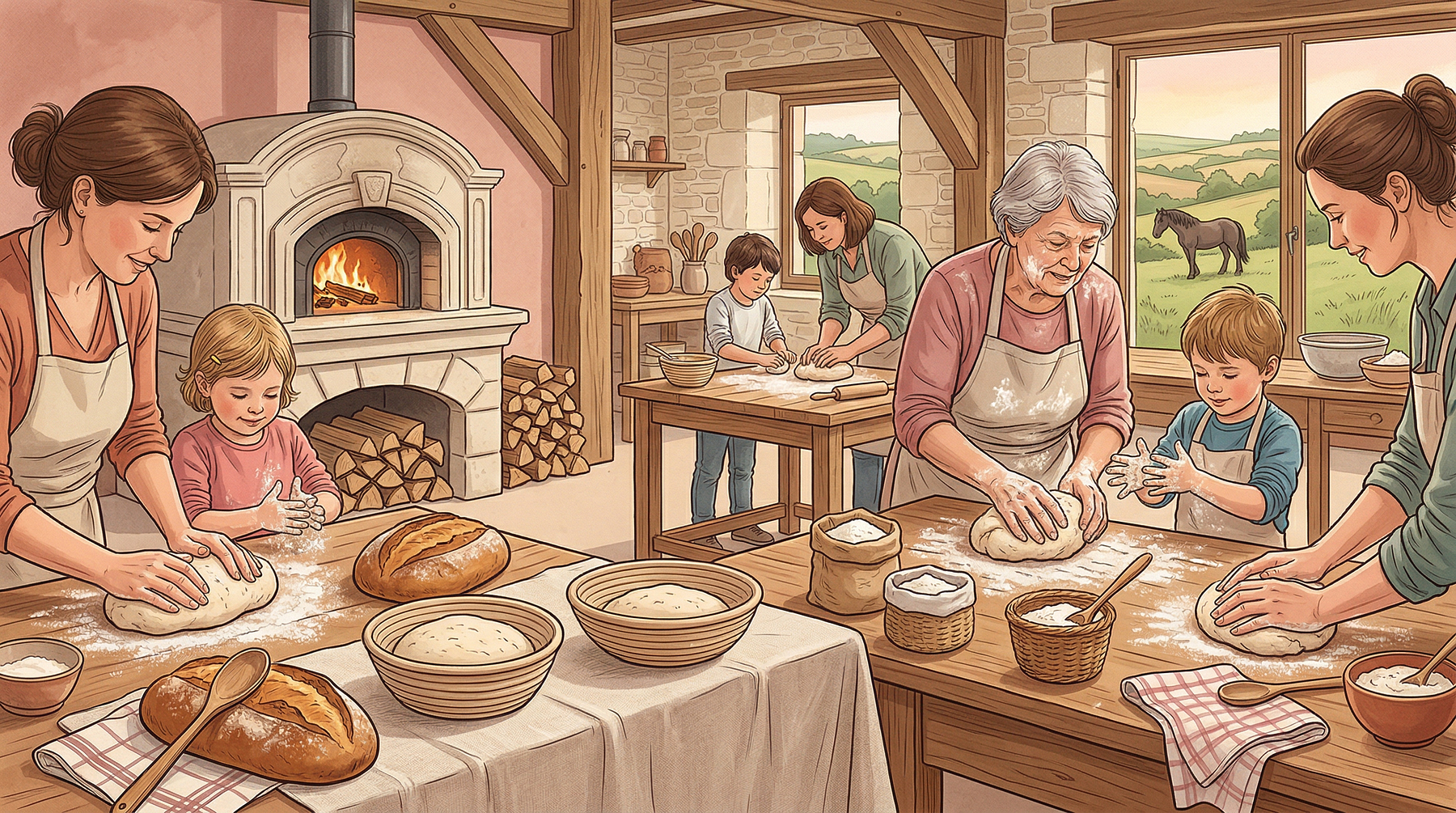 La main à la pâte : Atelier pain