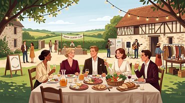 Badam Country Club : Déjeuner tardif